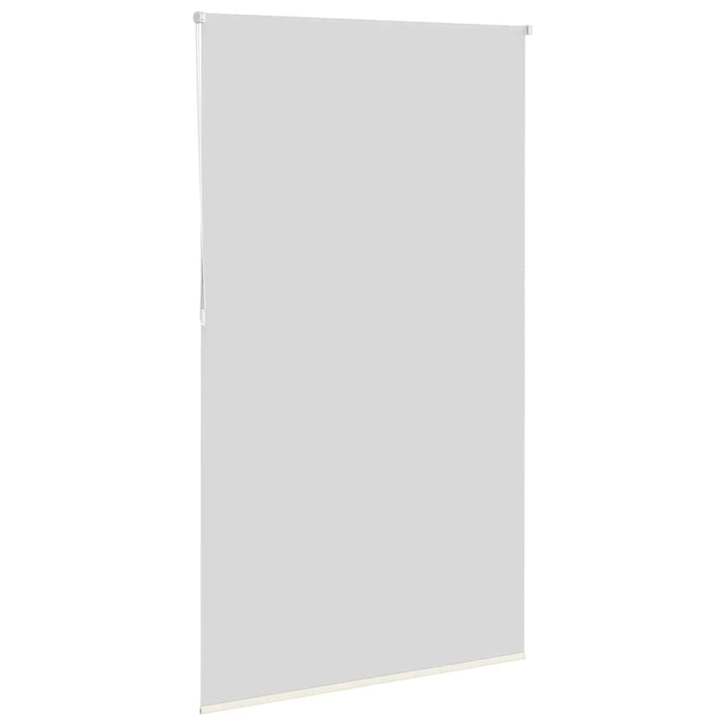 Store enrouleur occultant blanc cassé 130x210 cm largeur tissu