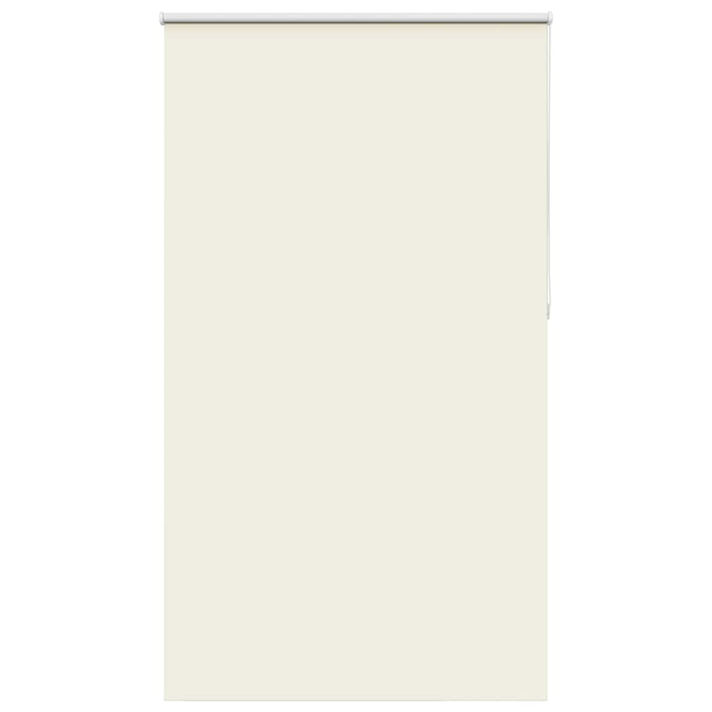 Store enrouleur occultant blanc cassé 140x210 cm largeur tissu