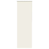 Store enrouleur occultant blanc cassé 65x230cm largeur du tissu