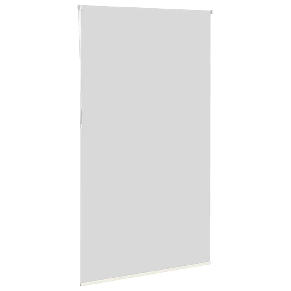 Store enrouleur occultant blanc cassé 120x230 cm largeur tissu