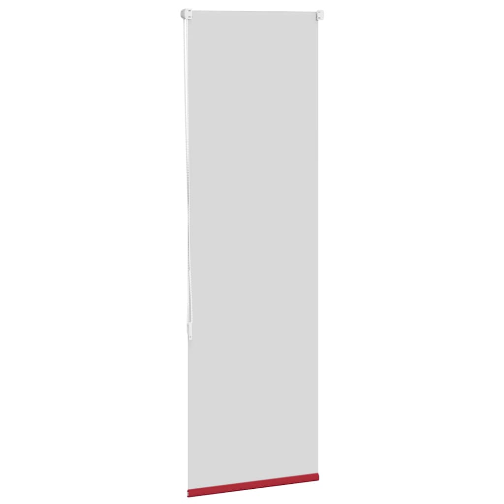 Red blackout roller blind fabric width 55.7 cm