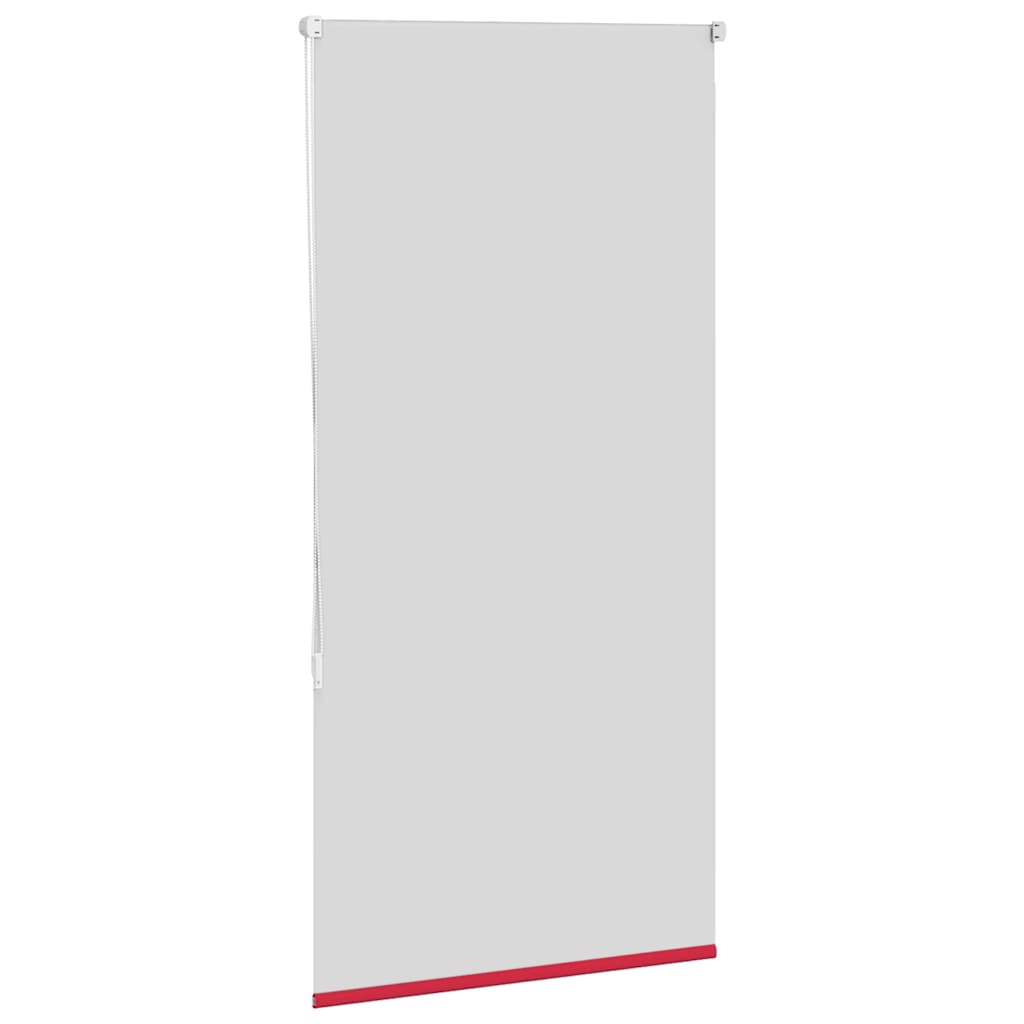 Red blackout roller blind fabric width 65.7 cm