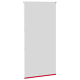 Store enrouleur occultant rouge largeur du tissu 70,7 cm