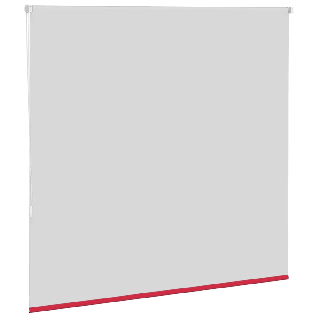 Store enrouleur occultant rouge largeur du tissu 146,6 cm