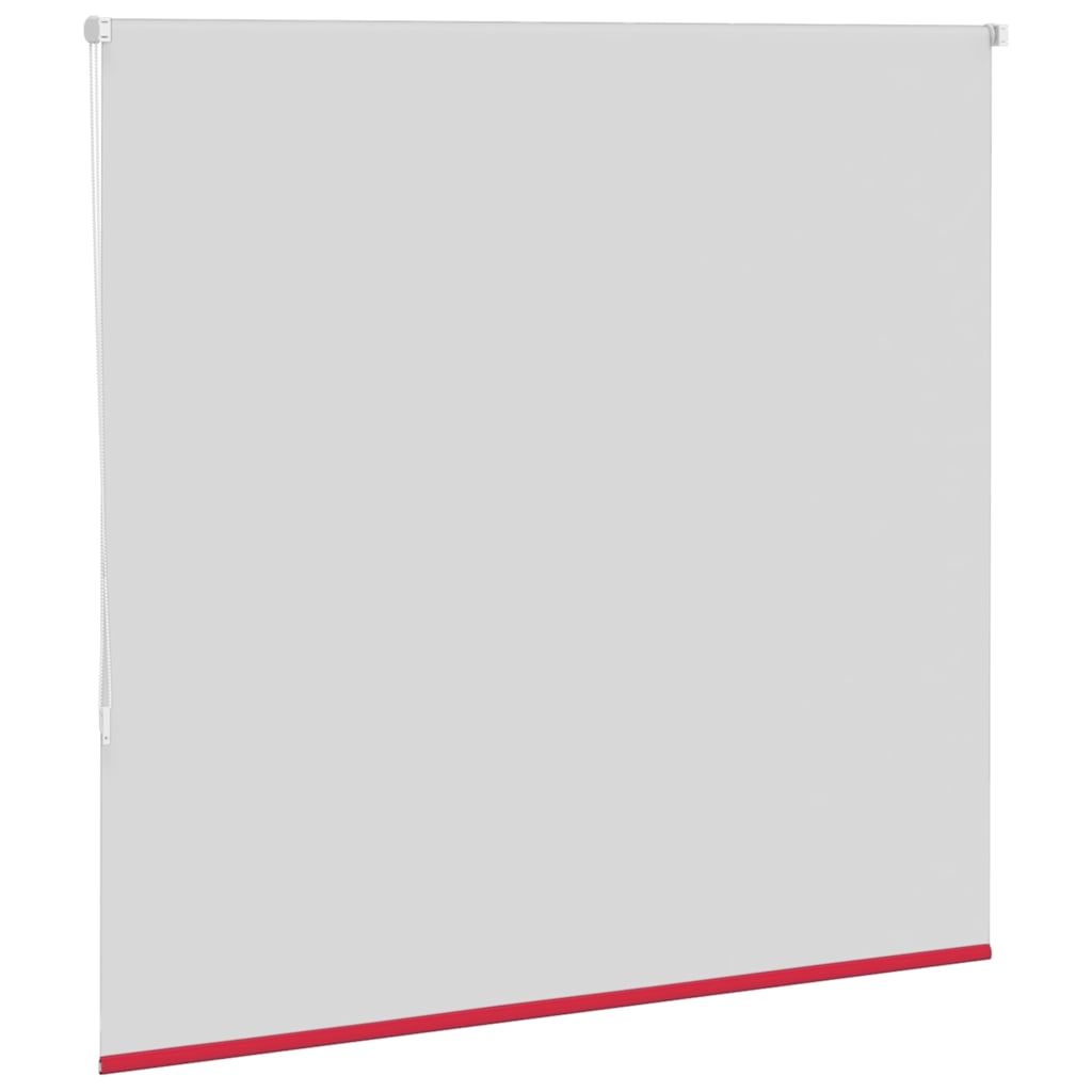 Store enrouleur occultant rouge largeur du tissu 156,6 cm