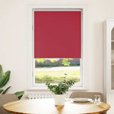 Red blackout roller blind fabric width 60.7 cm