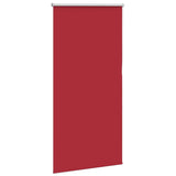 Red blackout roller blind fabric width 75.7 cm