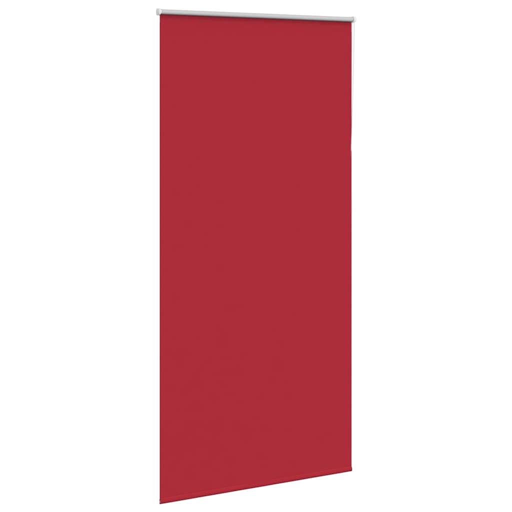 Store enrouleur occultant rouge largeur du tissu 100,7 cm