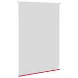 Store enrouleur occultant rouge largeur du tissu 151,6 cm