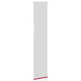 Store enrouleur occultant rouge largeur du tissu 35,7 cm