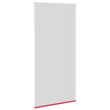 Store enrouleur occultant rouge largeur du tissu 95,7 cm