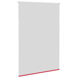 Store enrouleur occultant rouge largeur du tissu 151,6 cm