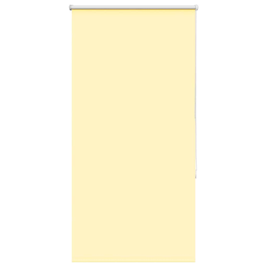 Yellow blackout roller blind fabric width 65.7 cm