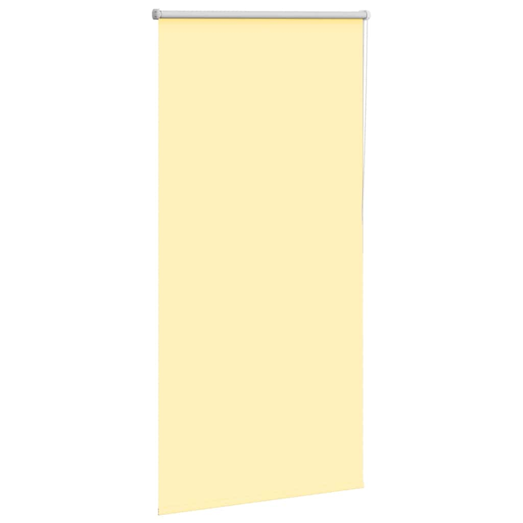 Yellow blackout roller blind fabric width 65.7 cm