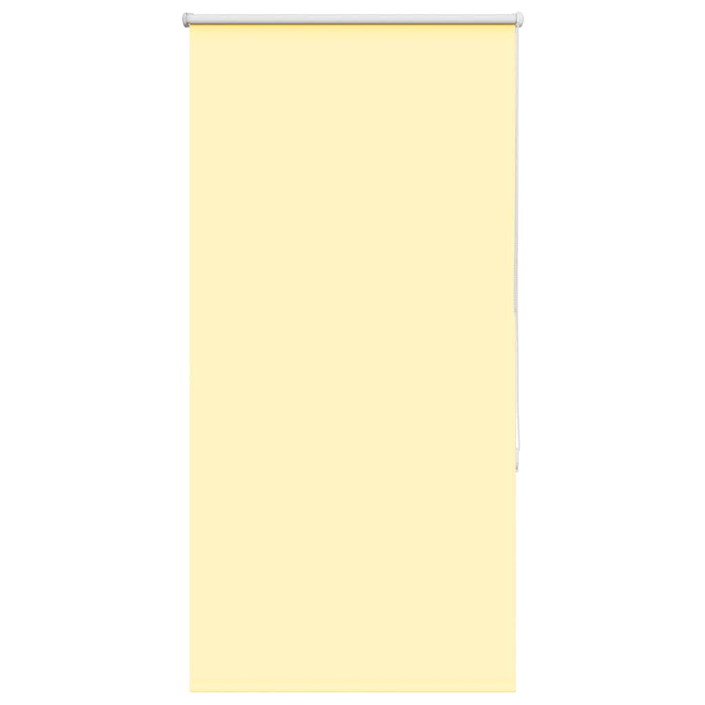 Yellow blackout roller blind fabric width 70.7 cm