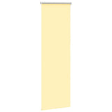 Yellow blackout roller blind fabric width 35.7 cm