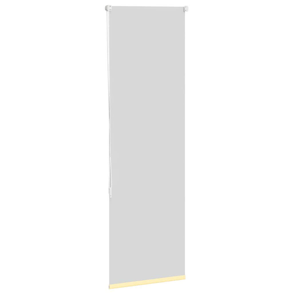 Yellow blackout roller blind fabric width 35.7 cm