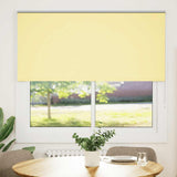 Yellow blackout roller blind fabric width 141.6 cm