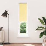 Yellow blackout roller blind fabric width 35.7 cm