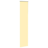 Yellow blackout roller blind fabric width 35.7 cm