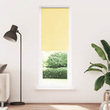 Yellow blackout roller blind fabric width 65.7 cm