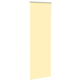 Yellow blackout roller blind fabric width 65.7 cm