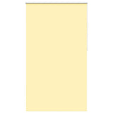 Yellow blackout roller blind fabric width 131.6 cm