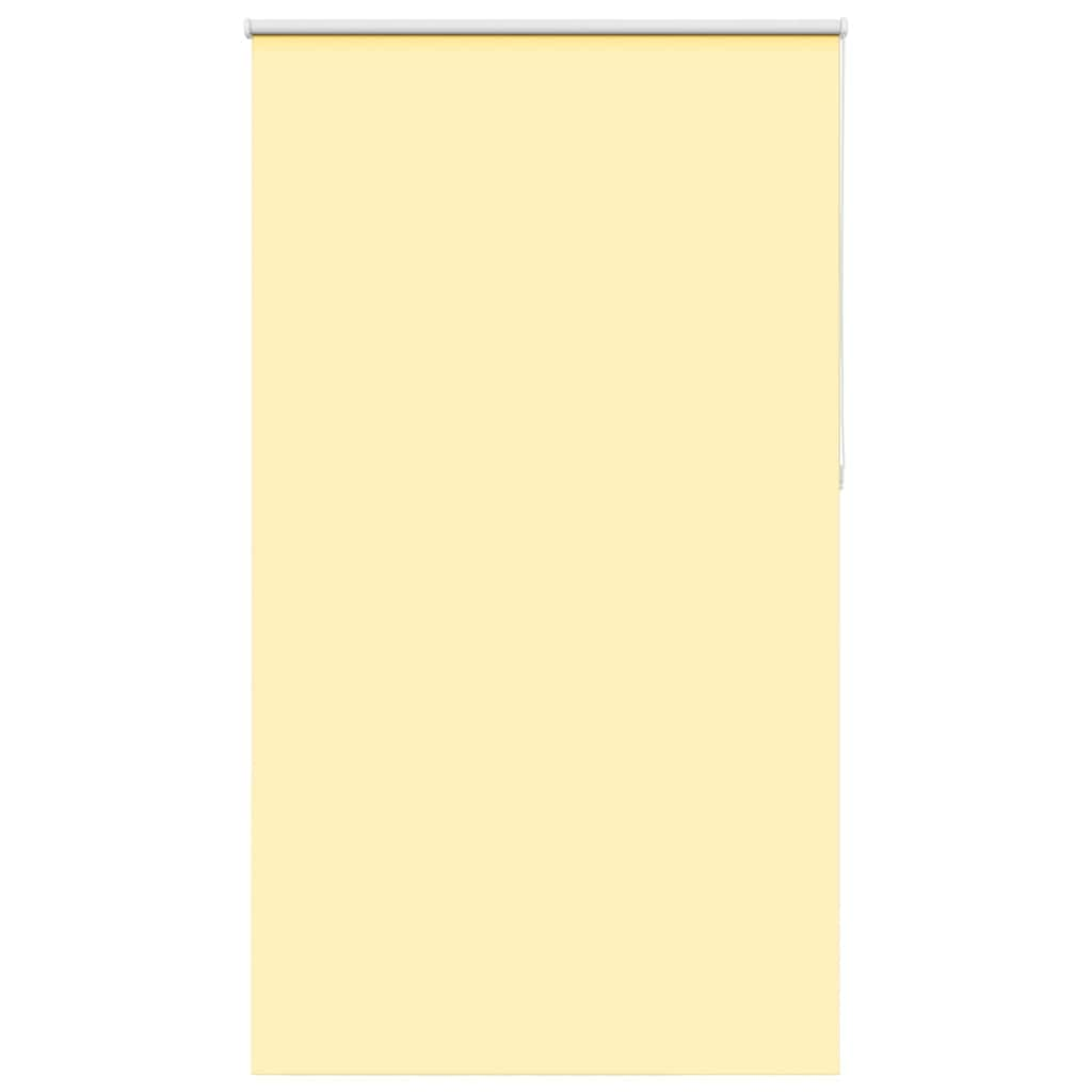 Yellow blackout roller blind fabric width 136.6 cm