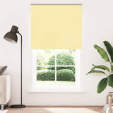 Yellow blackout roller blind fabric width 136.6 cm