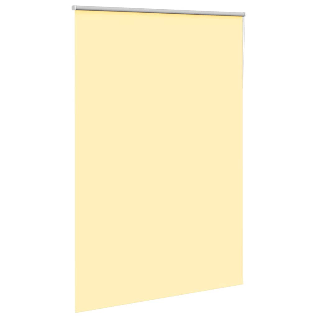 Yellow blackout roller blind fabric width 161.6 cm