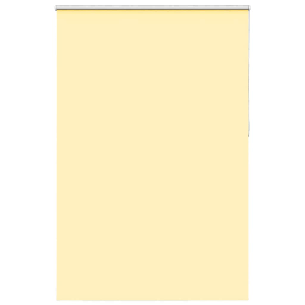 Yellow blackout roller blind fabric width 141.6 cm