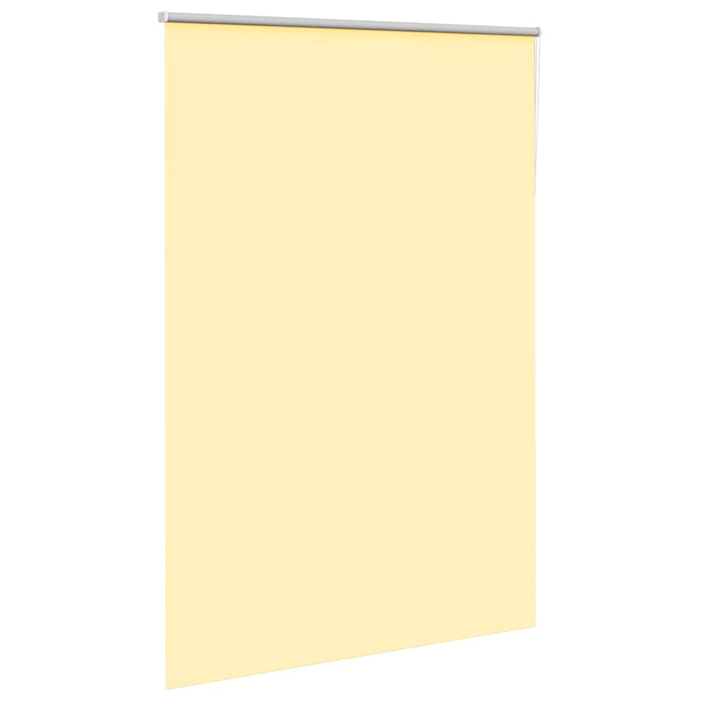 Yellow blackout roller blind fabric width 146.6 cm