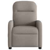 Fauteuil inclinable Taupe Tissu