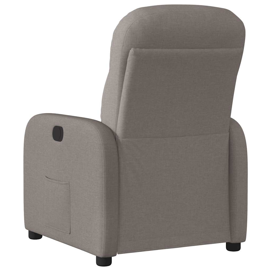 Fauteuil inclinable Taupe Tissu