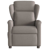 Fauteuil inclinable Taupe Tissu