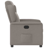 Fauteuil inclinable Taupe Tissu