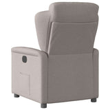 Fauteuil inclinable Taupe Tissu