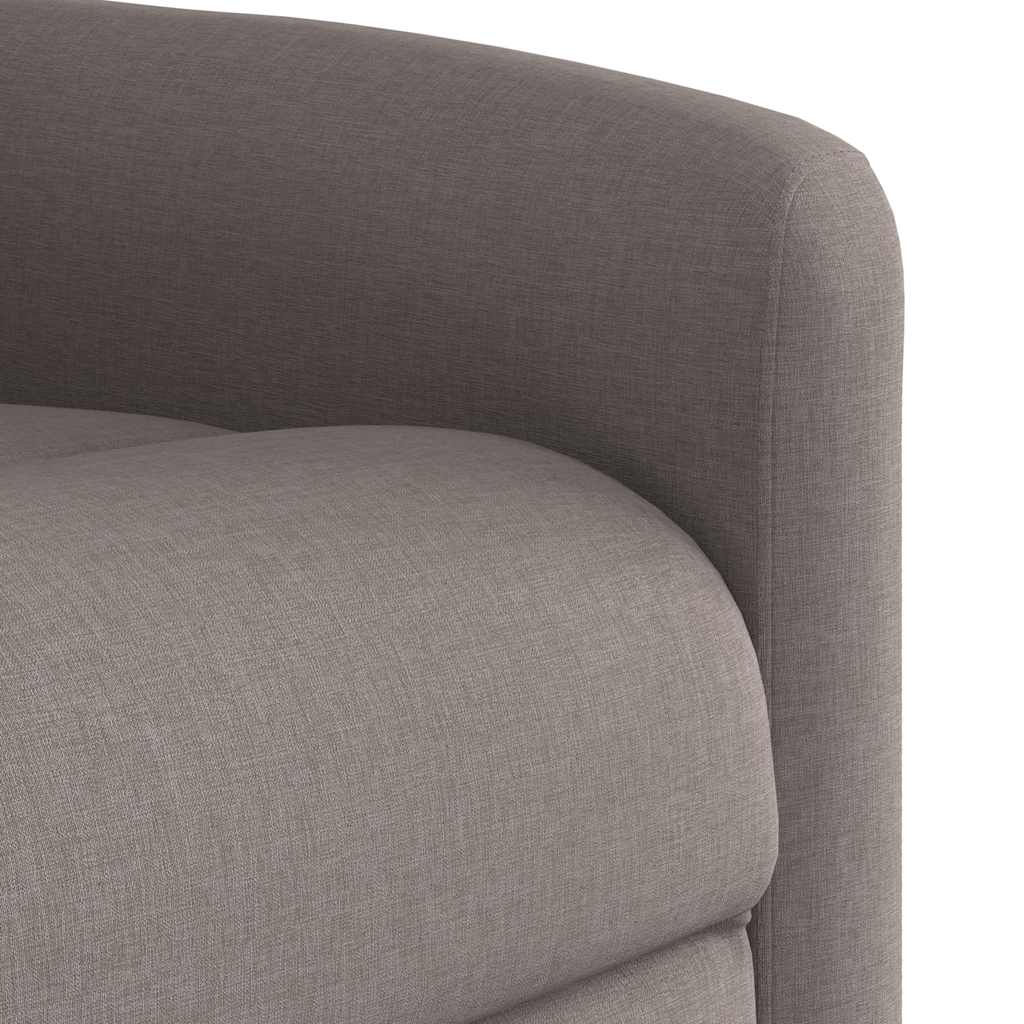 Fauteuil inclinable Taupe Tissu