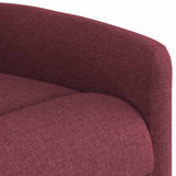 Fauteuil inclinable Rouge bordeaux Tissu