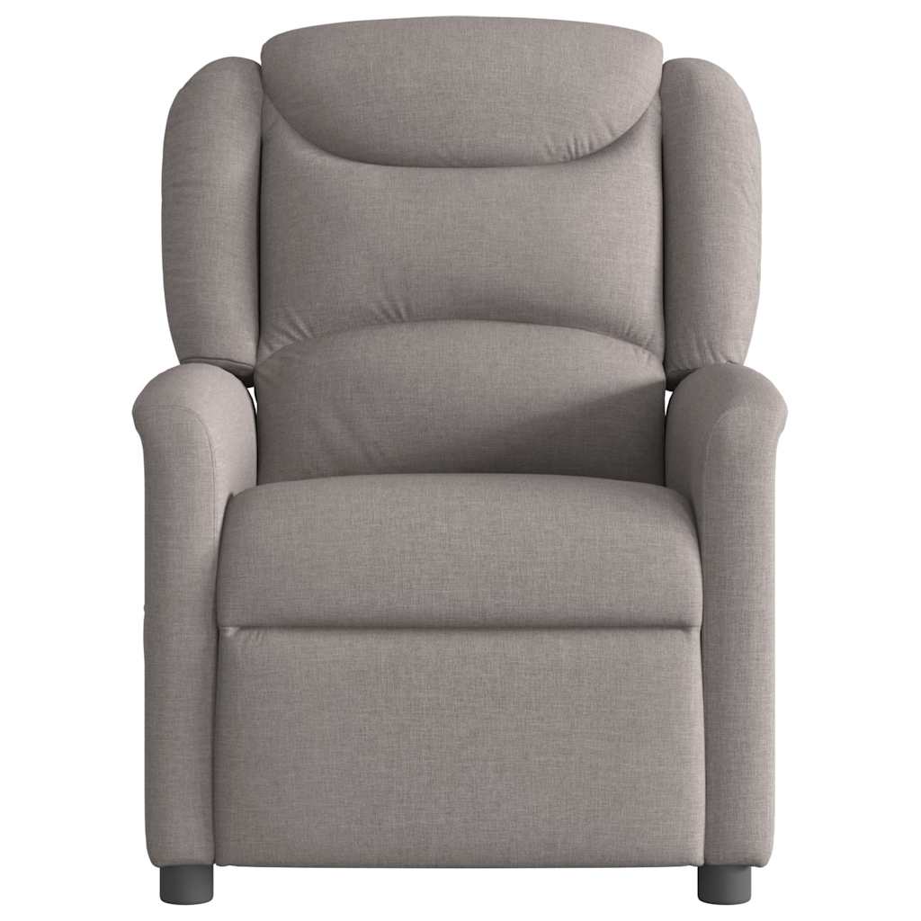 Fauteuil inclinable Taupe Tissu