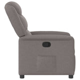 Fauteuil inclinable Taupe Tissu