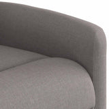 Fauteuil inclinable Taupe Tissu