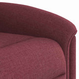 Fauteuil inclinable Rouge bordeaux Tissu