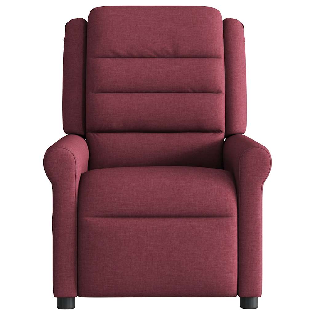 Fauteuil inclinable Rouge bordeaux Tissu