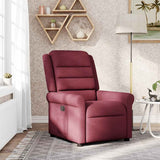 Fauteuil inclinable Rouge bordeaux Tissu