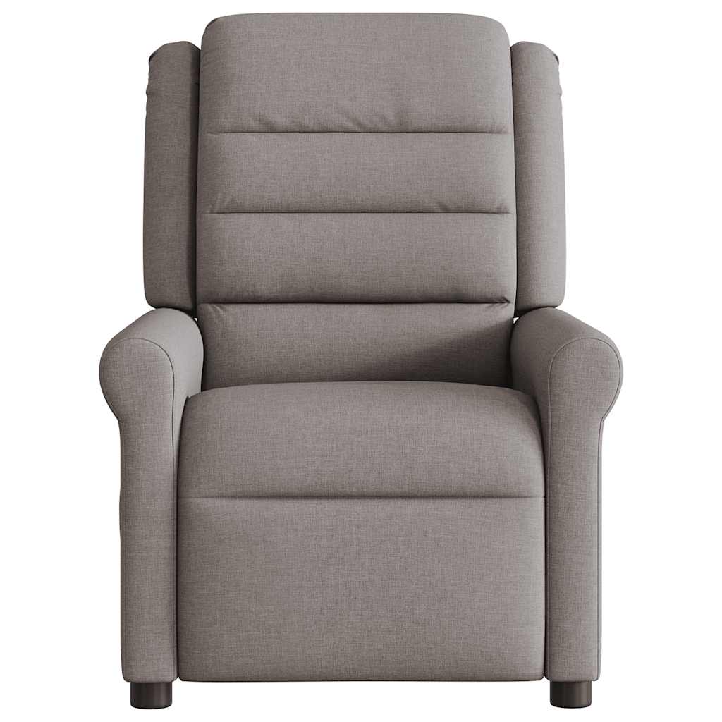 Fauteuil inclinable Taupe Tissu