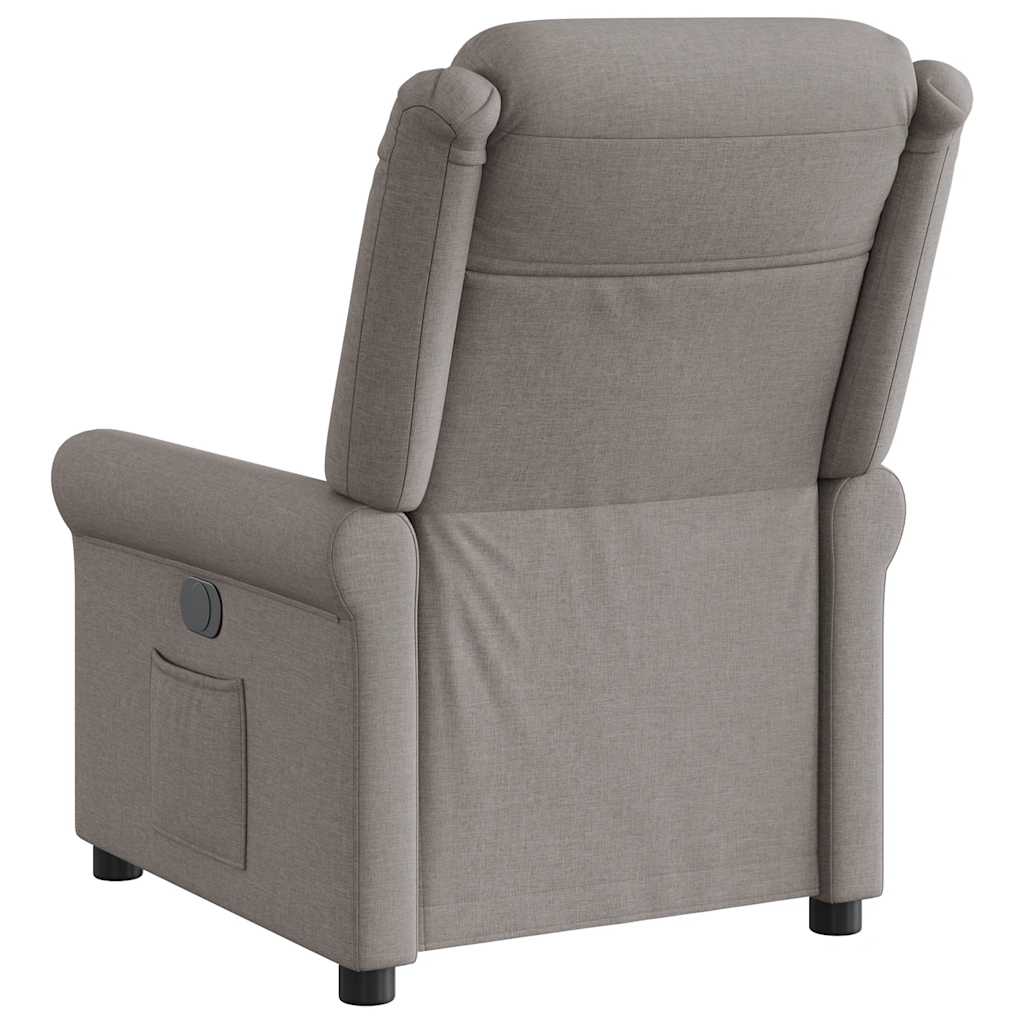 Fauteuil inclinable Taupe Tissu