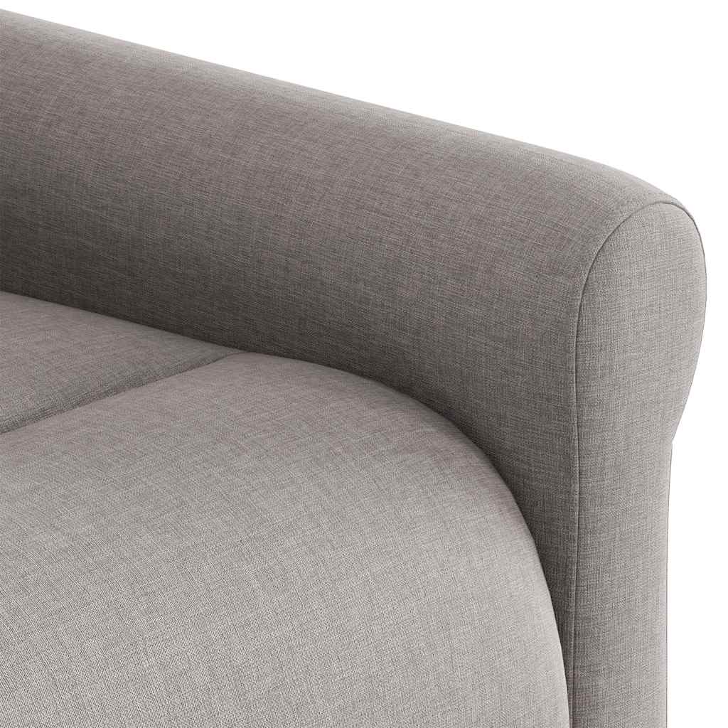 Fauteuil inclinable Taupe Tissu