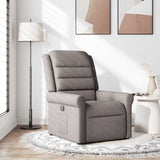 Fauteuil inclinable Taupe Tissu