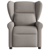 Fauteuil inclinable Taupe Tissu